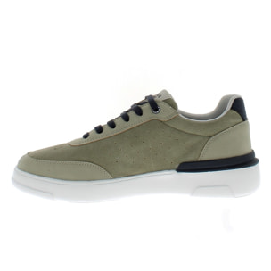Armata di Mare Scarpe Uomo Court Sneakers Stringate con Soletta Rimovibile in Memory Foam AMU S25D740 Olive