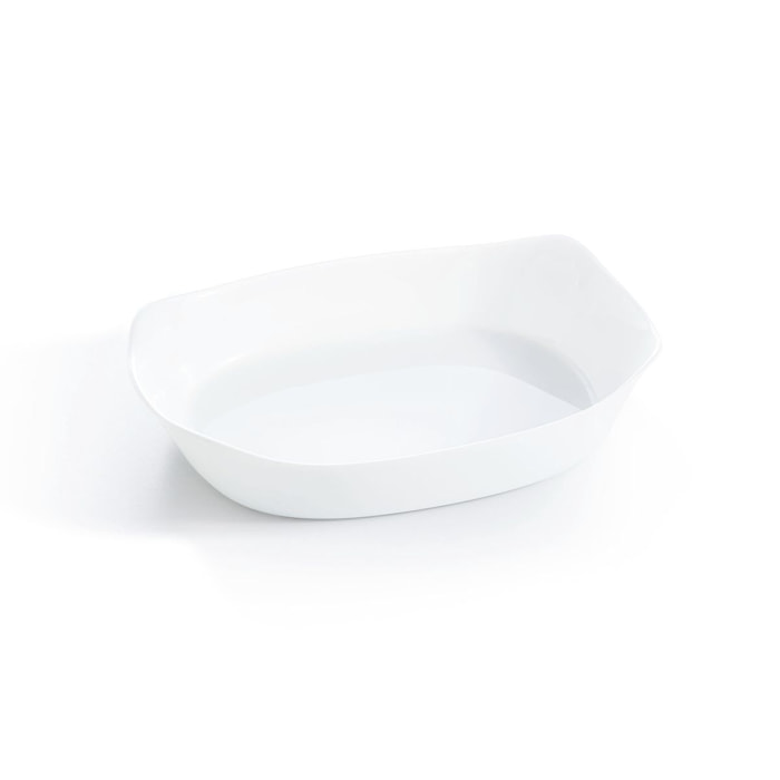 Fuente para horno rectangular blanca 30X22 cm Smart Cuisine Carine - Luminarc