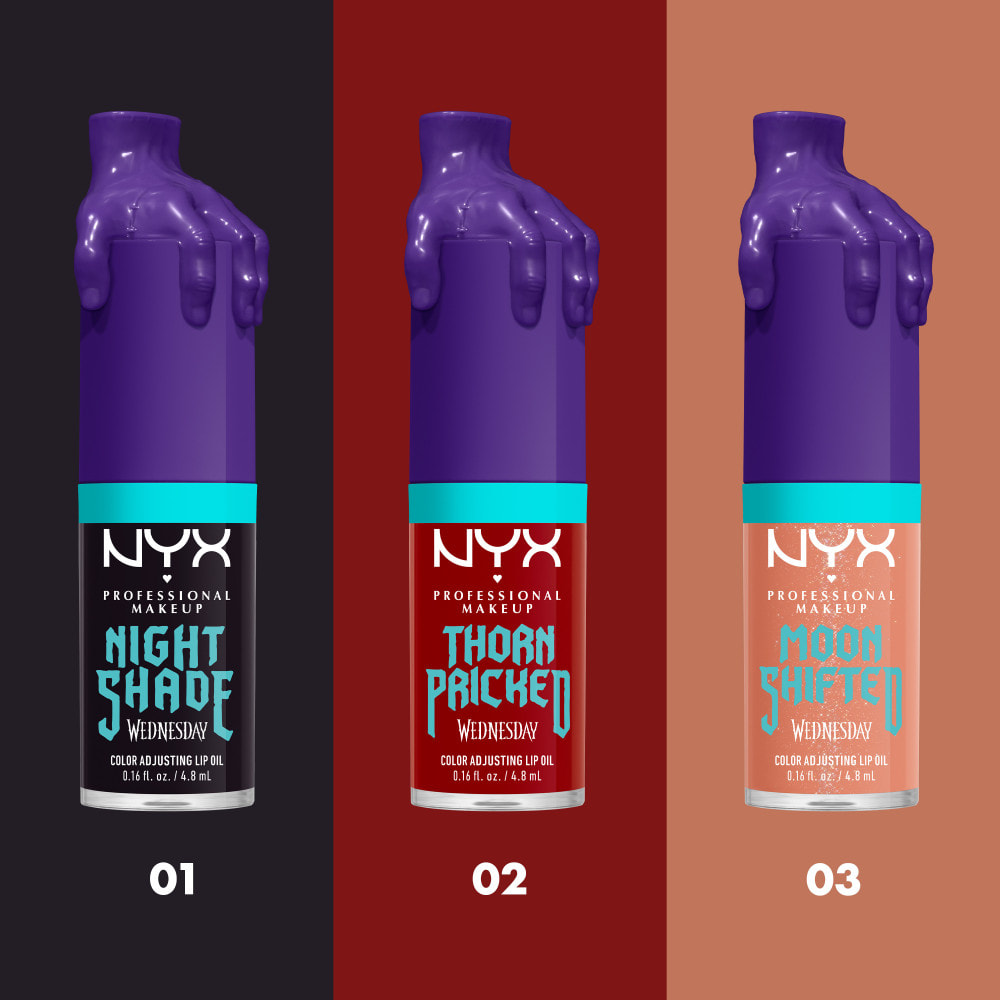 NYX Professional Makeup x Mercredi, Fat Oil Mystère, Thorn Pricked