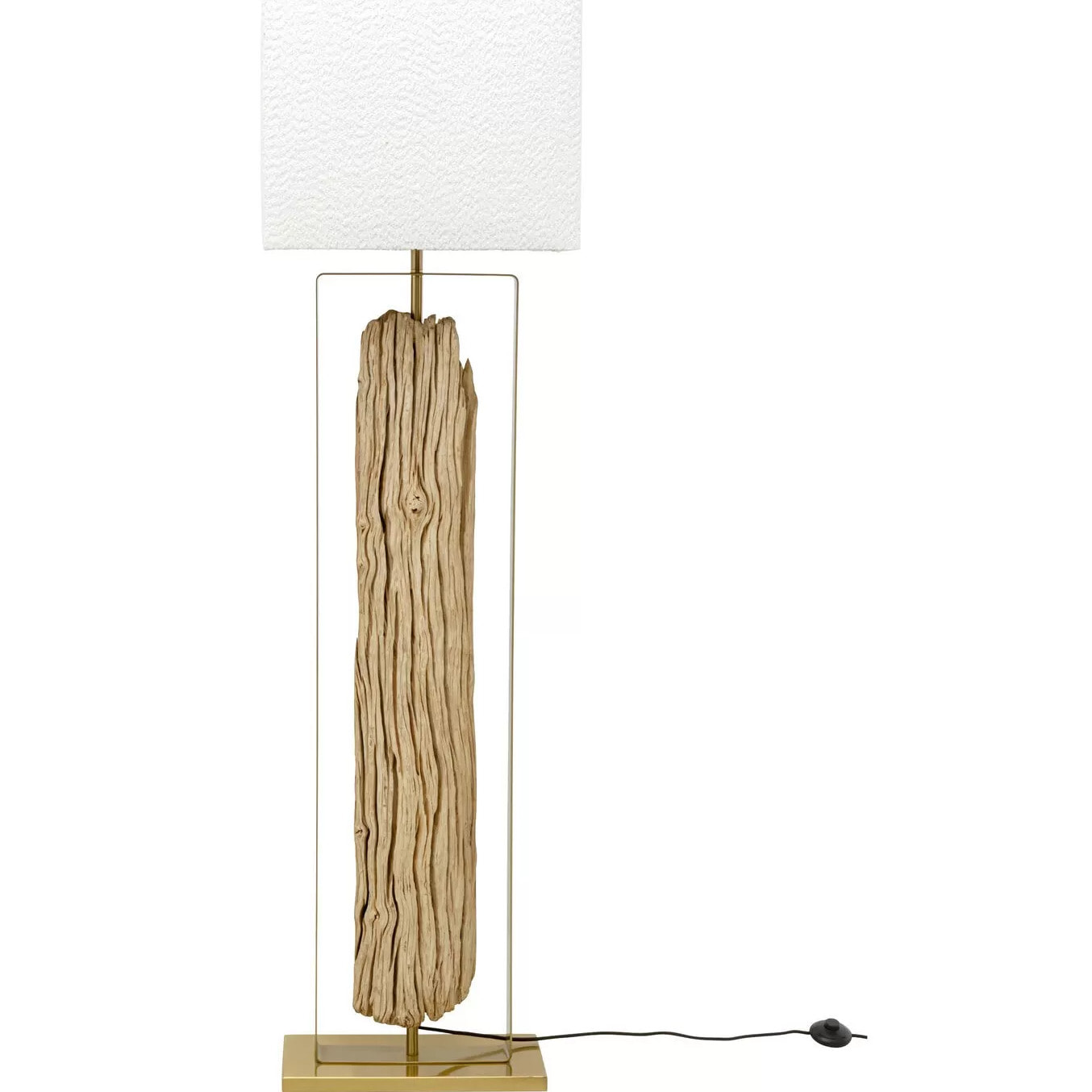 Lampadaire Nature Stem 165cm doré Kare Design