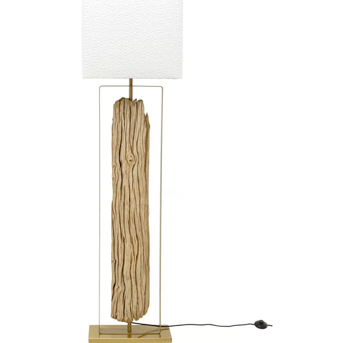 Lampadaire Nature Stem 165cm doré Kare Design