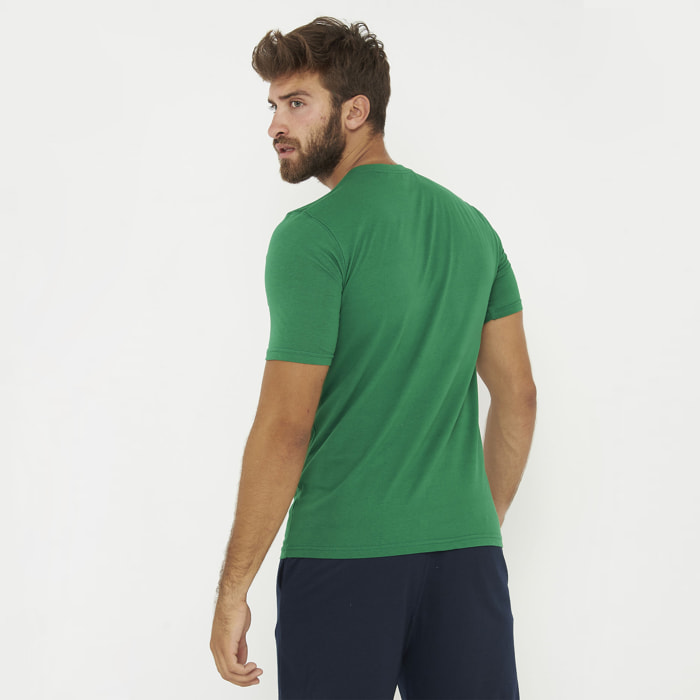 T-Shirt in cotone ARIA verde