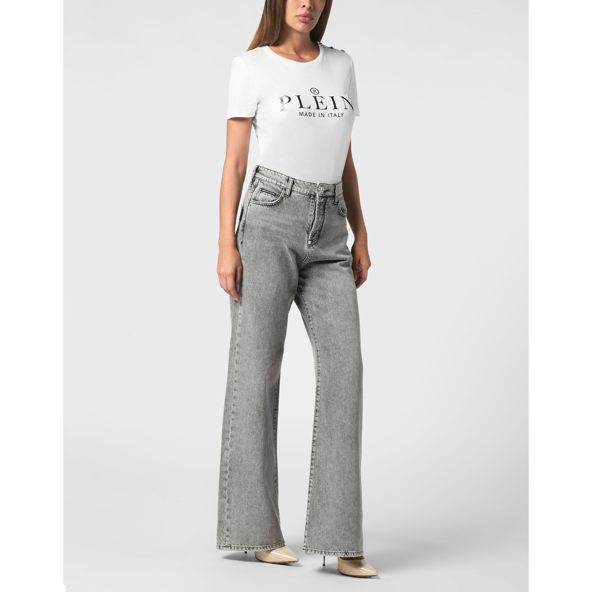 PHILIPP PLEIN Vaqueros Skater fit