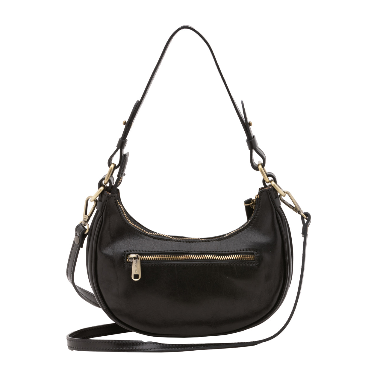 Borsa a spalla da donna - Modello False - Vera pelle - 25.0 x 18.0 x 8.0 cm