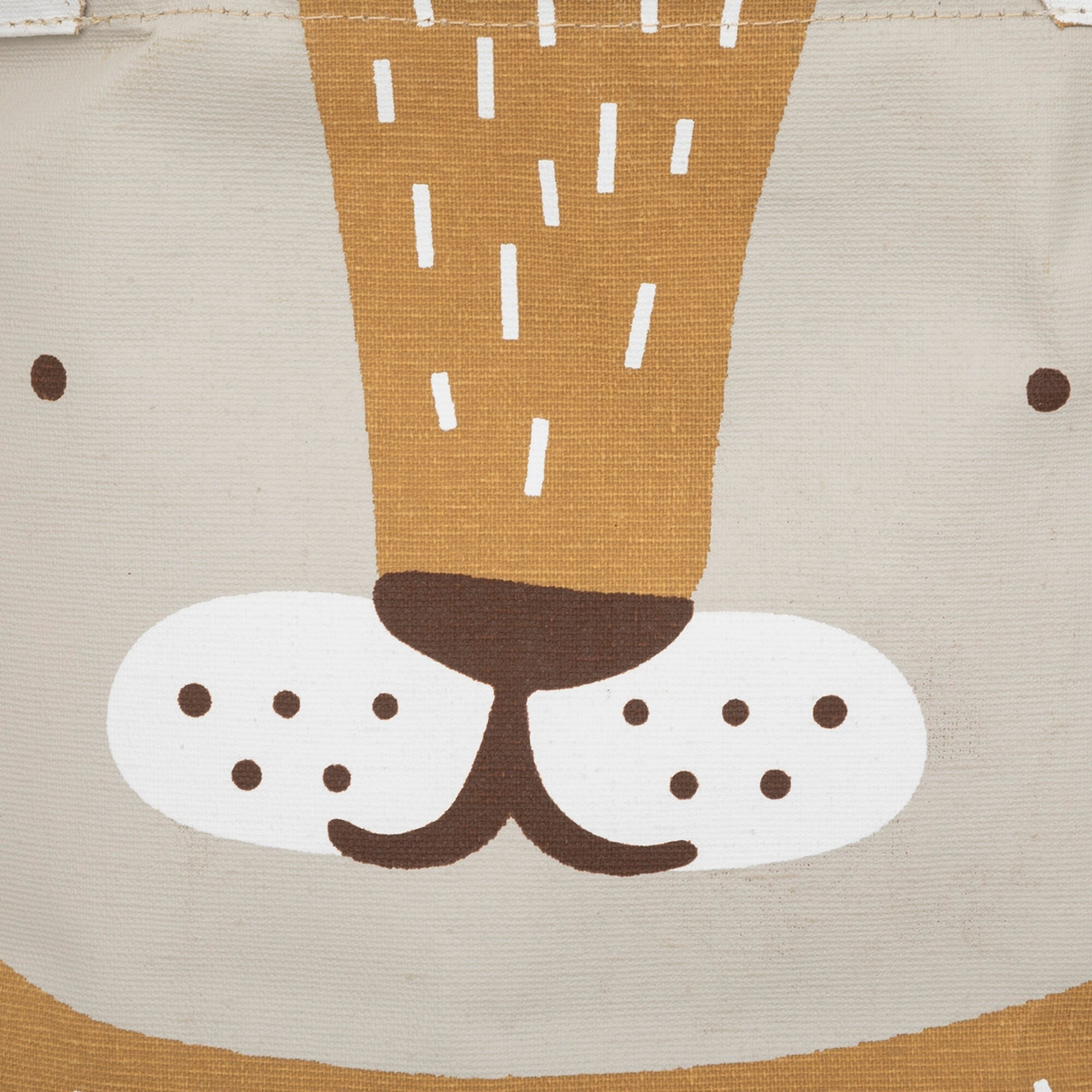 Bolsa de almacenamiento para niños diseño de león d32cm