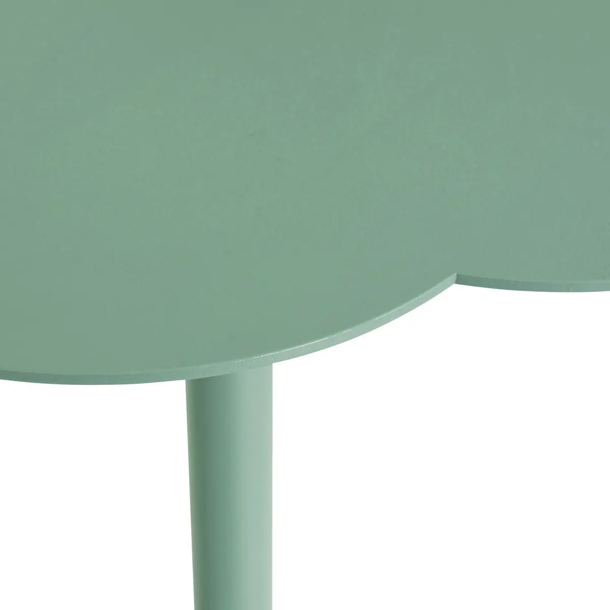 Table d'appoint Fiora vert olive 43x43cm