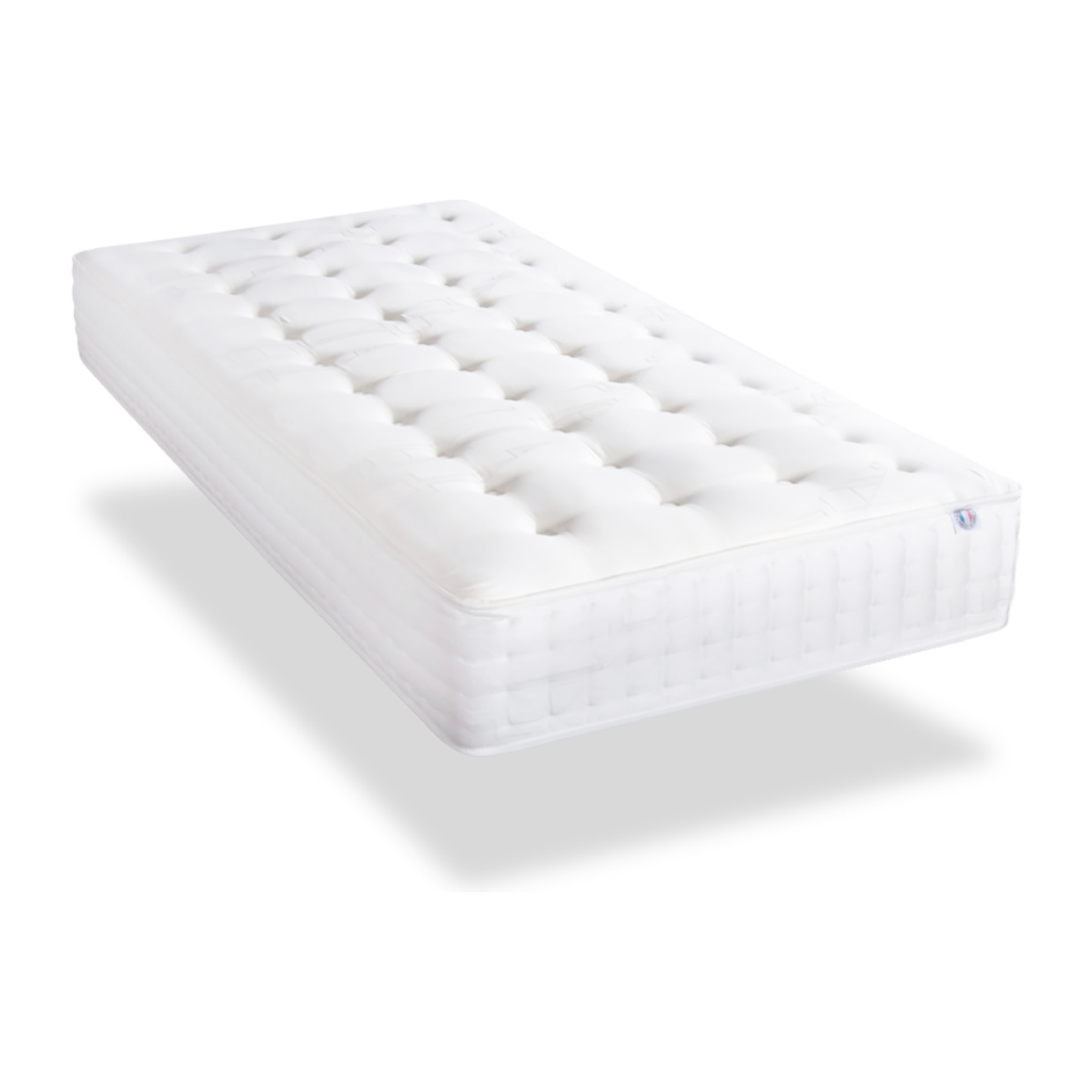 Matelas Vendôme, Soutien Ferme, 25 cm, Mémoire de Forme & Mousse Supersoft, Fabrication Française, Déhoussable
