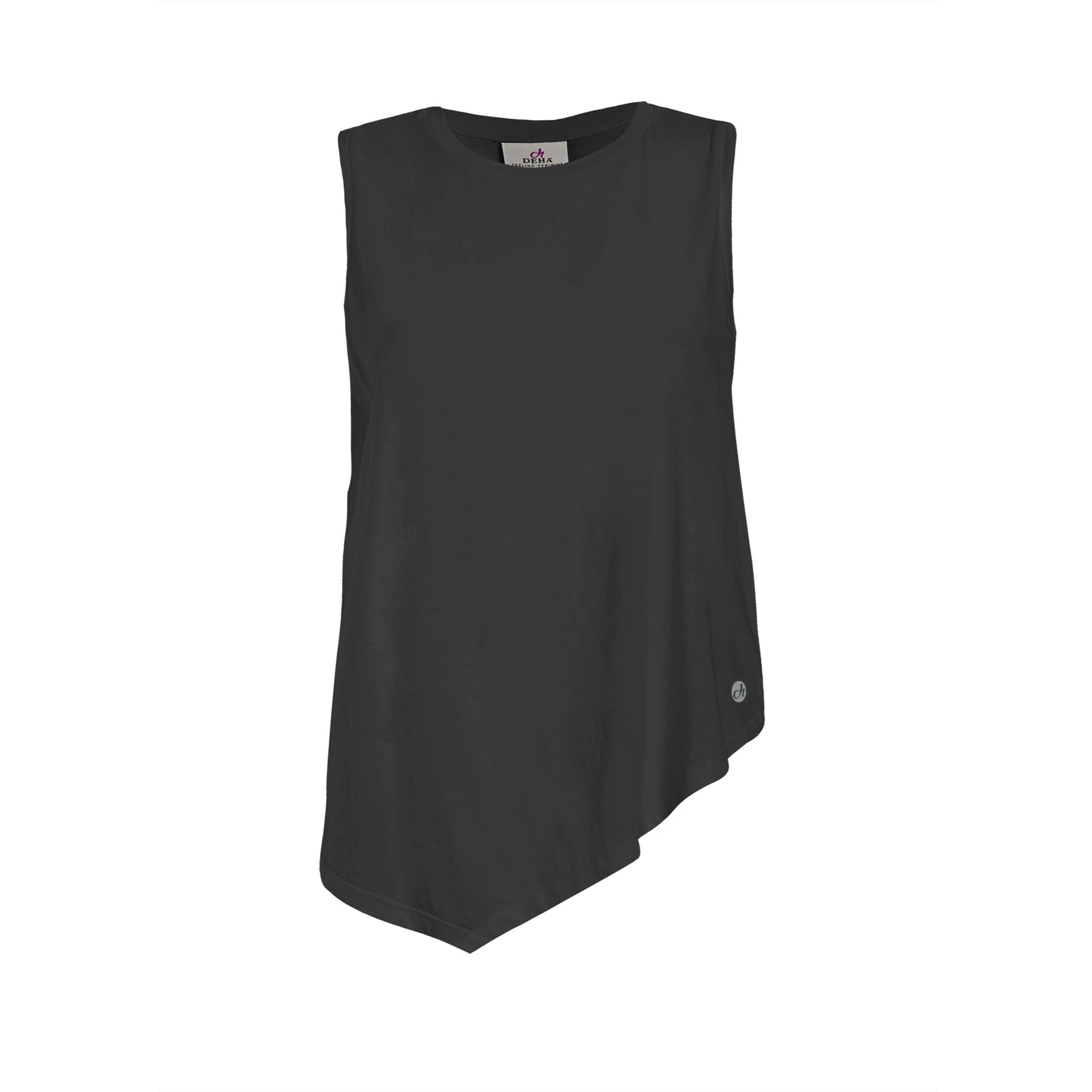 DEHA - Canottiera ASYMMETRICAL TANK TOP in cotone per donna