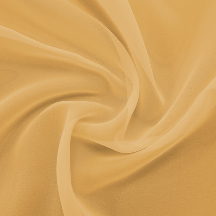 Tissu en voile Non Feu-M1 - Jaune