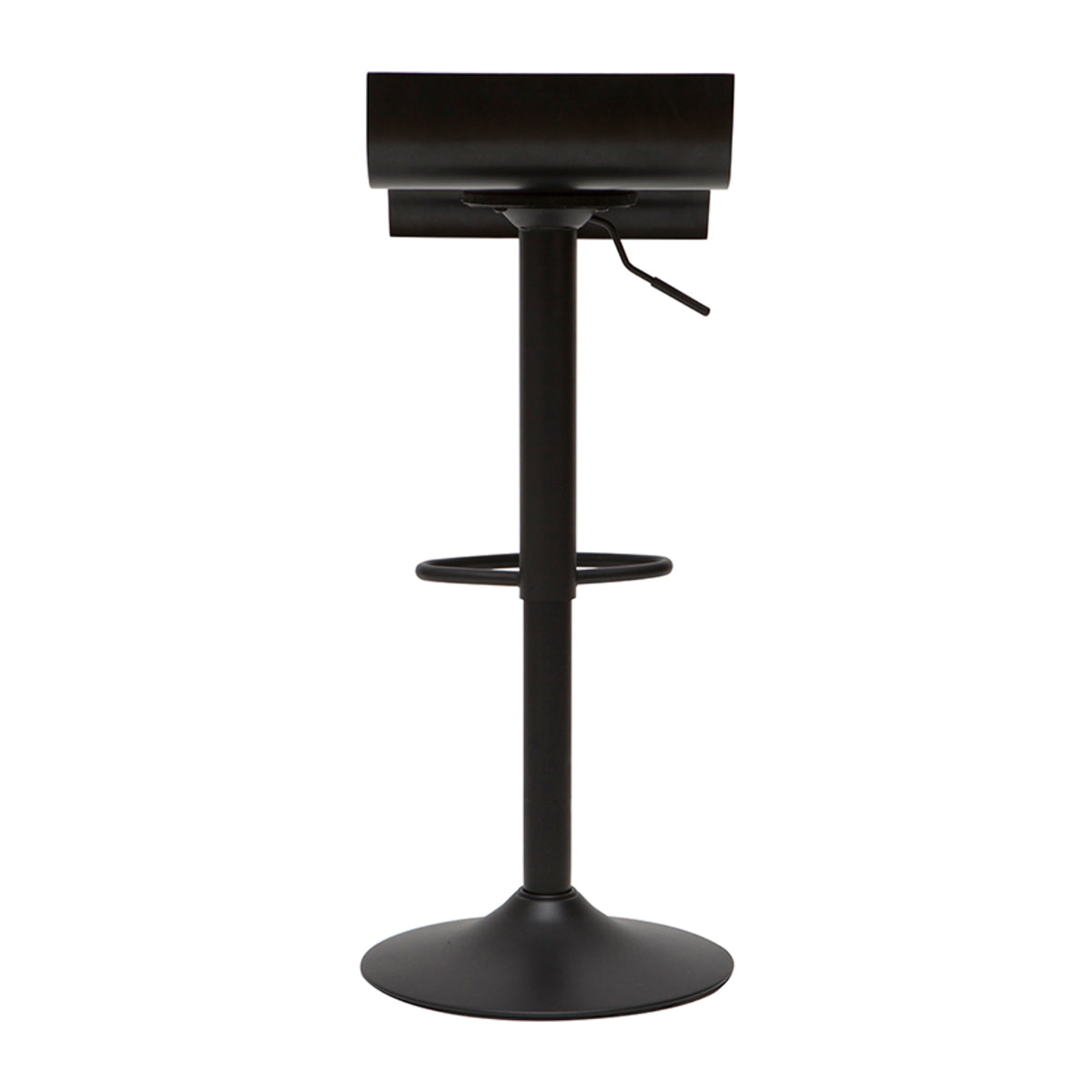 Tabourets de bar design noirs (lot de 2) SURF