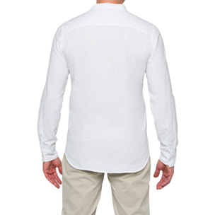 Camisa de lino Hot Buttered Tongareva Blanco