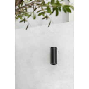 KOV 2L Lampada da parete rotondo nero 3000K 34°/34°