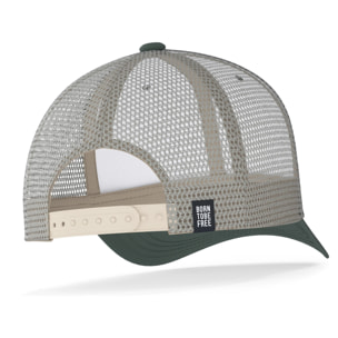 Gorras The Indian Face Born to be Free Green / Beige