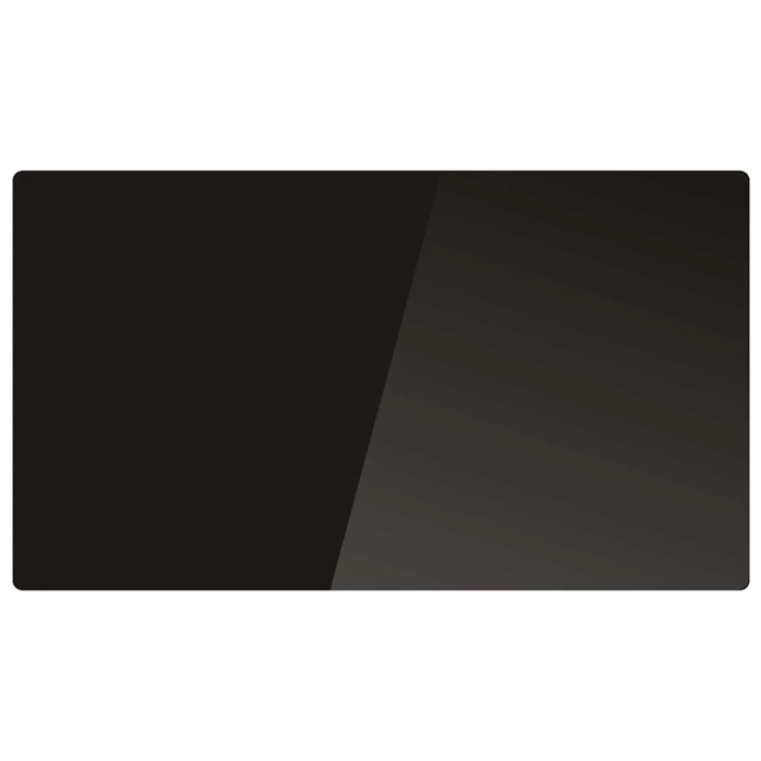 Radiateur électrique céramique GLASS noir 1500W