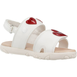 Sandalias Niña de la marca GEOX  modelo J SANDAL HAITI GIRL BLANCO