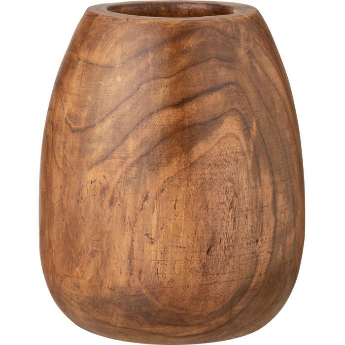 J-Line cache-pot Paulownia - brun - small
