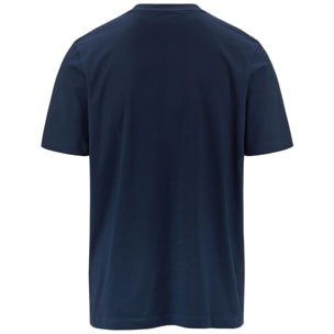 Kappa - Camisetas y tops Hombre Azul - Logo Amberis 140