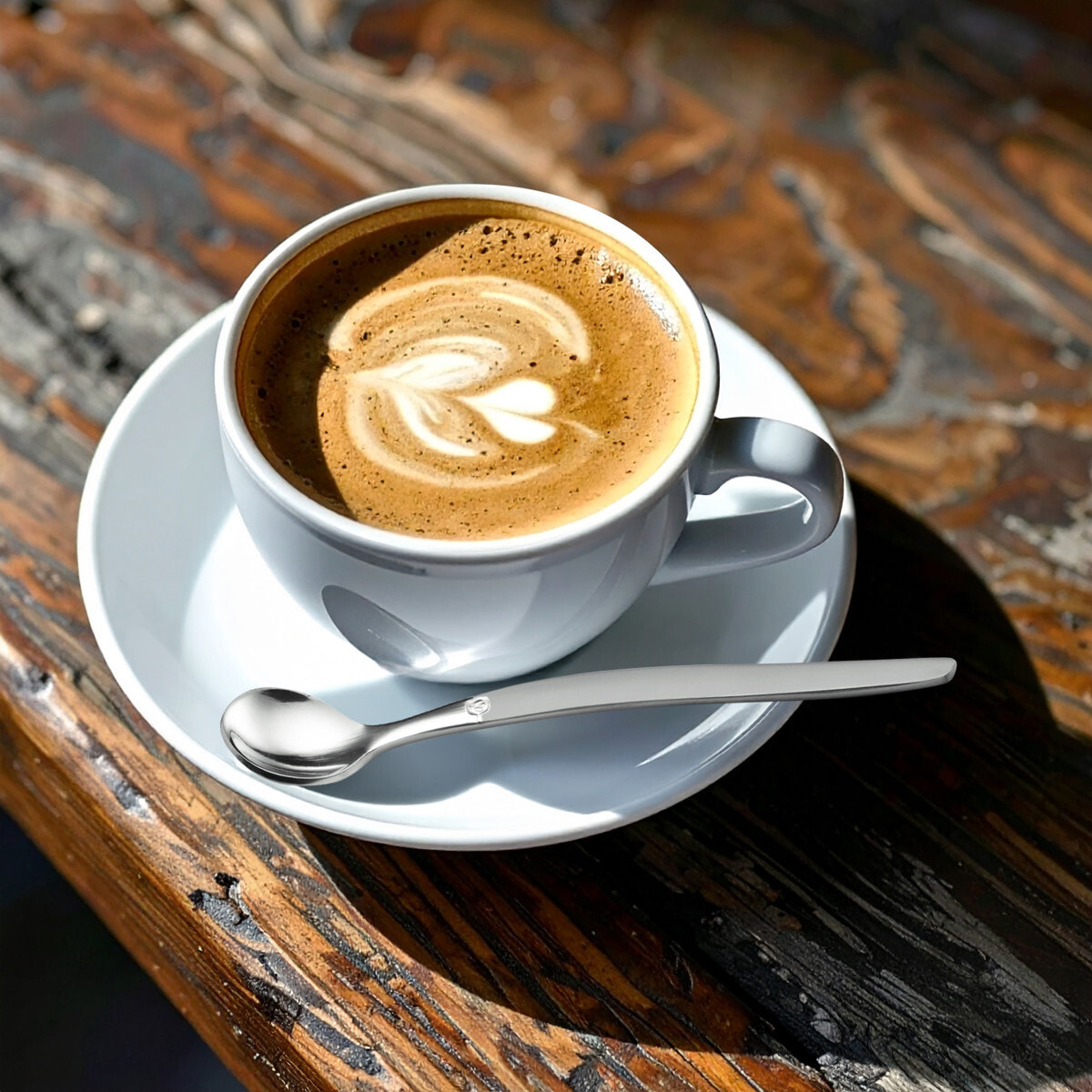 Jet Satin - 6 cuillères expresso & 6 cuillères long drink