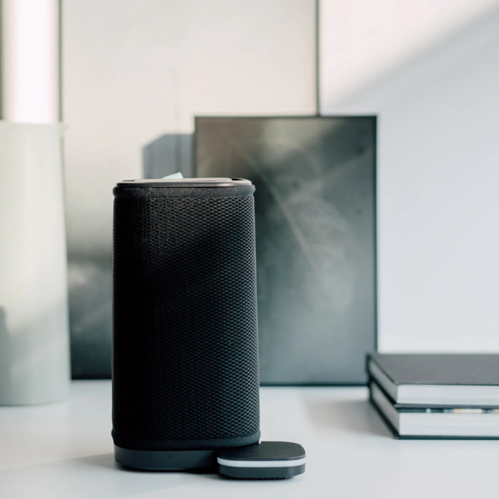 Eteria, purificatore d'aria compatto e personale senza filtri da cambiare