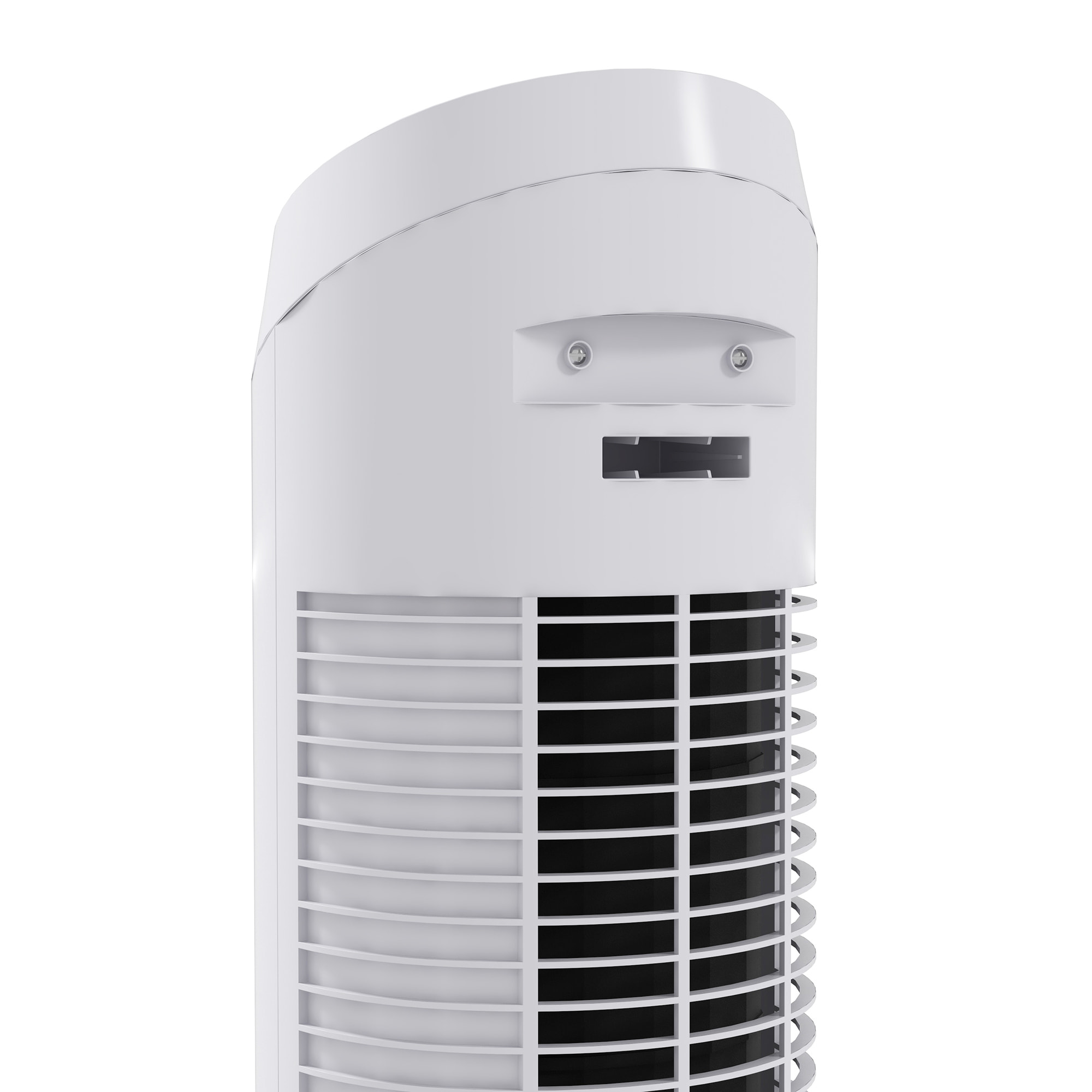 Ventilador de Torre 45W Ventilador Vertical Silencioso con 3 Velocidades Oscilación 70° para Salón Dormitorio Oficina Ø27x75 cm Blanco