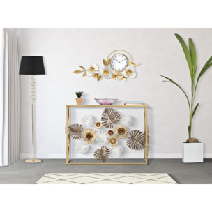 CONSOLE GLAM FLORIS CHARME1921 MULTICOLORE