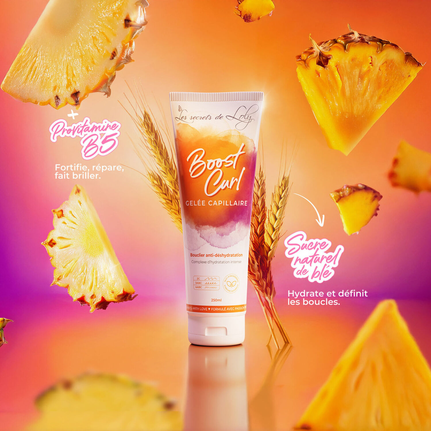 Boost Curl - Gelée Capillaire Sans Rinçage Définissante 250ml