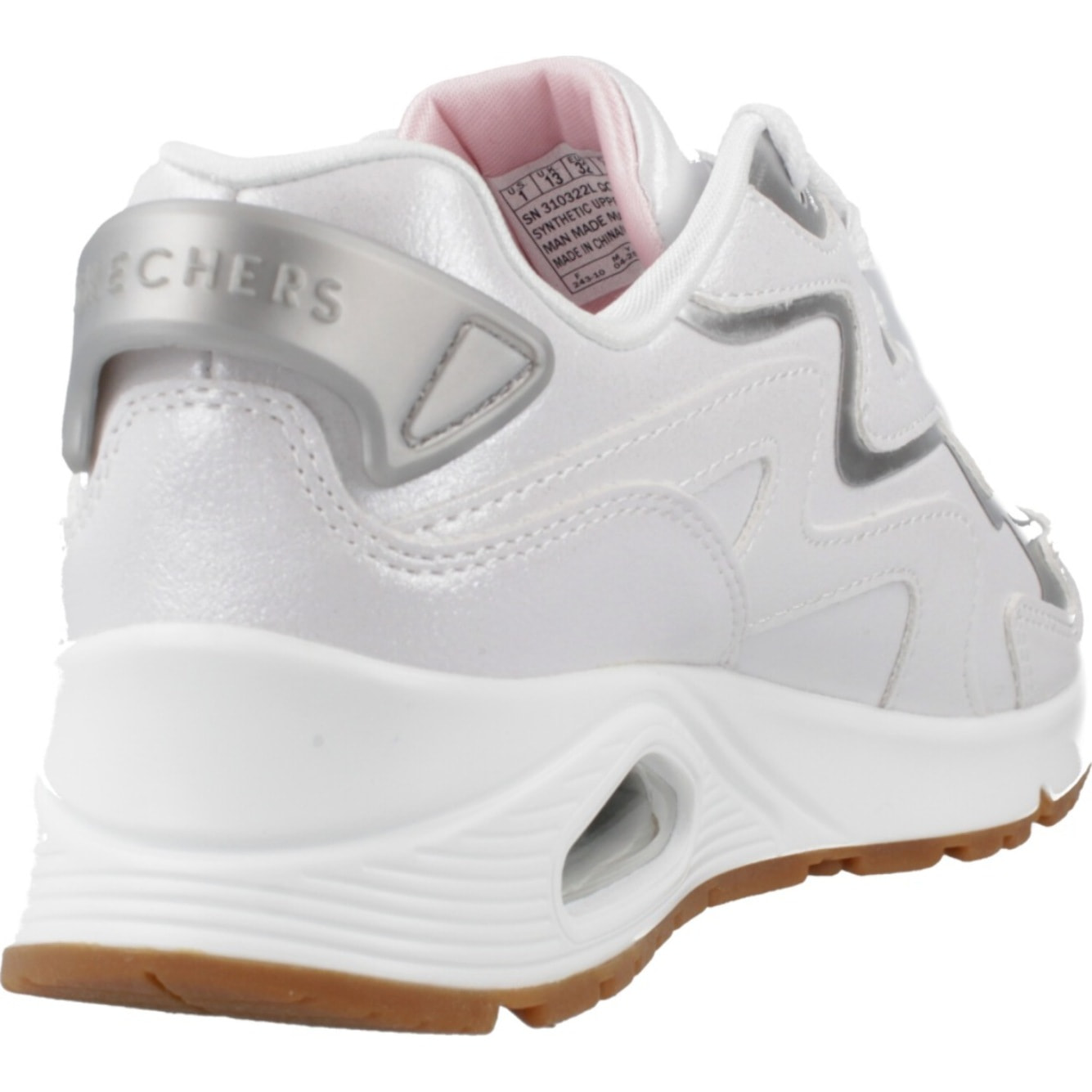Zapatillas Niña Uno Gen1 Wavy Shimmer Plata