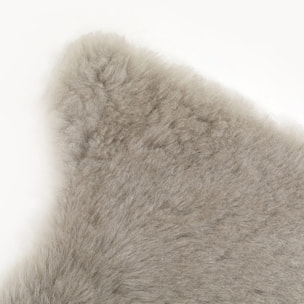 Peau de mouton Heidi 85x65cm grise Kare Design