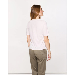 Camiseta Manga Corta Rosa Claro - Tigrali