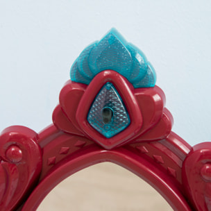 Tocador de Juguete para Niñas +3 Años con Taburete Espejo Luz Música 57x34x76 cm