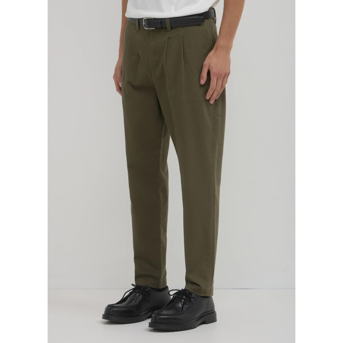 Pantalone chino doppia pinces