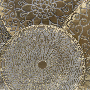 Décoration murale Junon 51x118cm doré