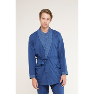 Vestaglia uomo lungo cotone tartan Noidinotte