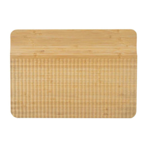 Scaffale in bamboo naturale 5 ripiani 60x26x130 cm