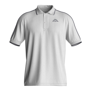 Kappa - Polo Shirts Uomo Bianco - Logo Ipy
