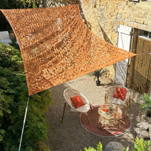 Filet d’ombrage rectangulaire - Sable