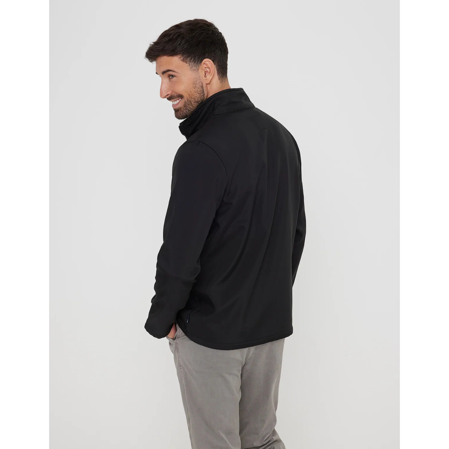 Chaqueta Cremallera Negro - North