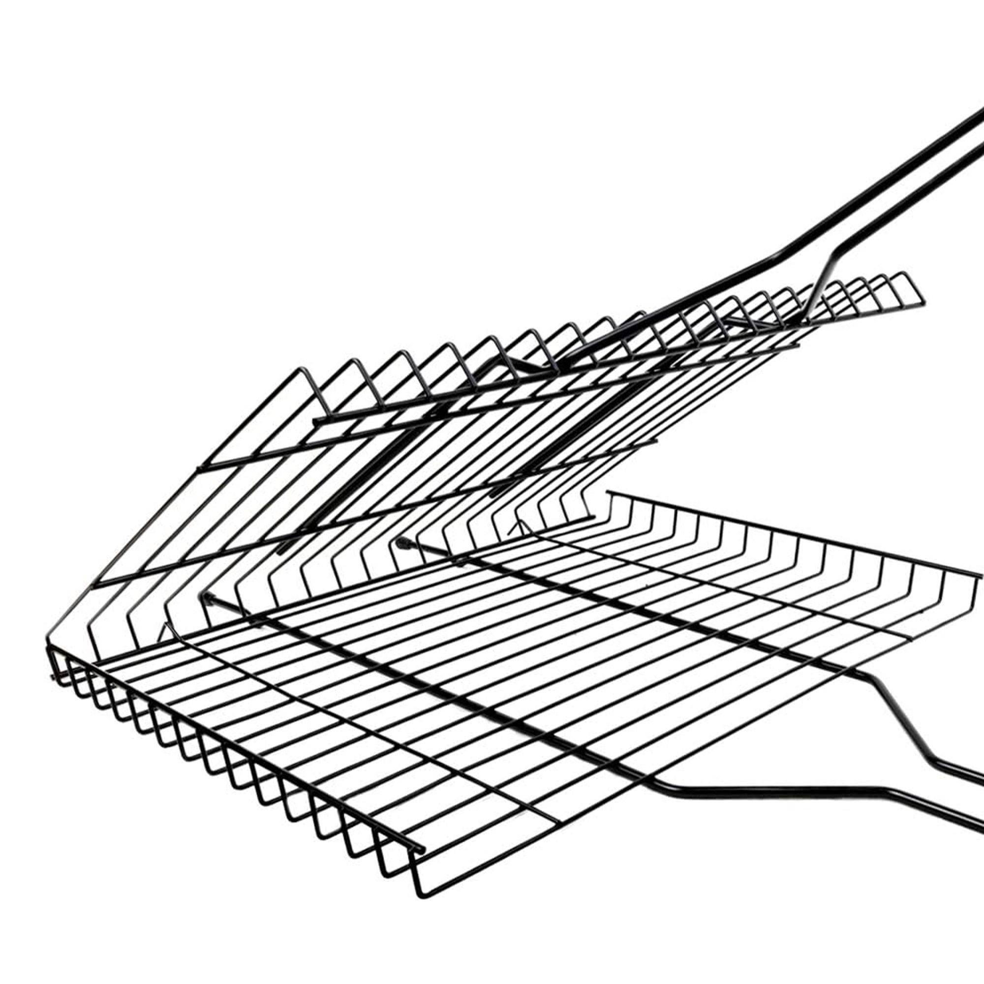 Well home - parrilla para hamburguesas grill rack negro antiadherente