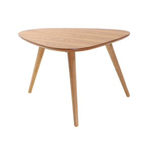 Table basse scandinave bois clair L69 cm ARTIK