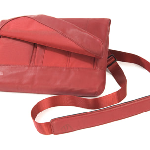 Borsa a tracolla  unisex In Vera pelle Made in Italy 23,5x34x4,5 cm
