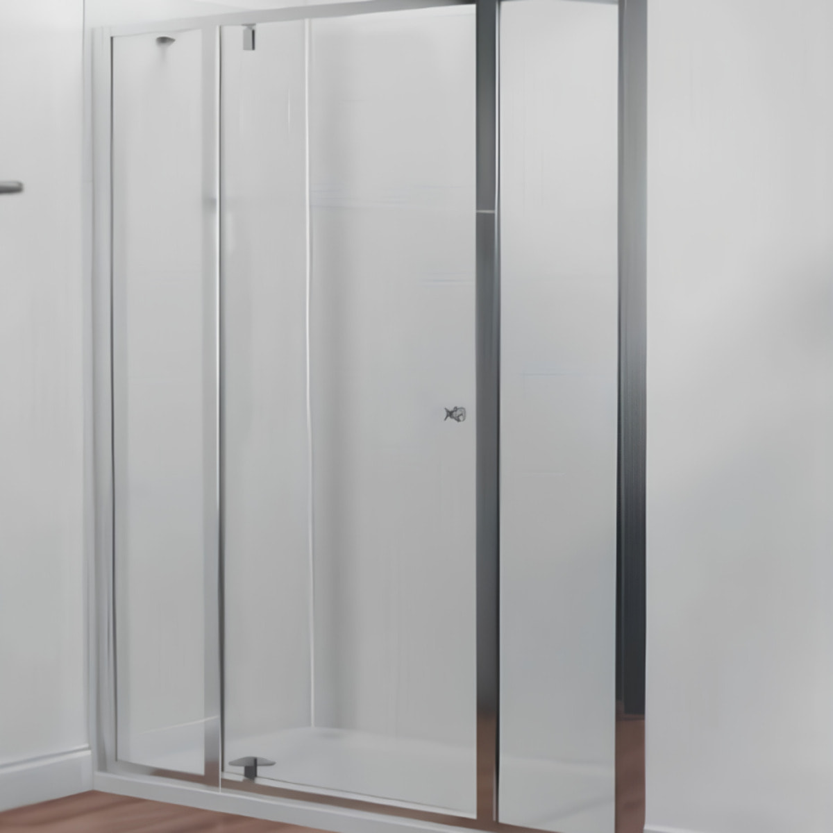 Porte pivotante 100 cm chromé JACOB DELAFON Serenity