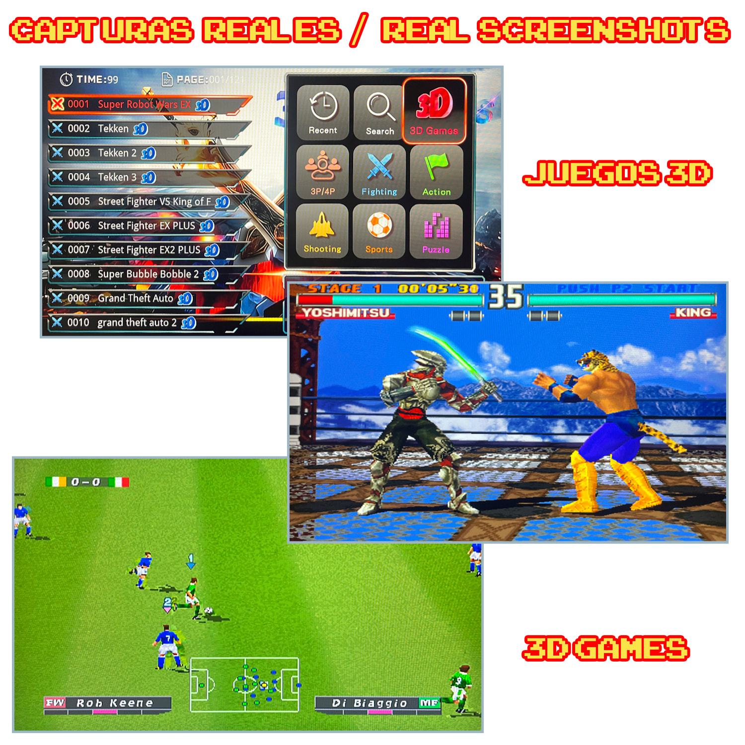 Pandoras Box 12. Consola arcade clásica, tipo máquina recreativa, con 28.890 juegos clásicos instalados, 2D y 3D. HDMI, VGA y salida USB. Incluye 2 mandos USB.