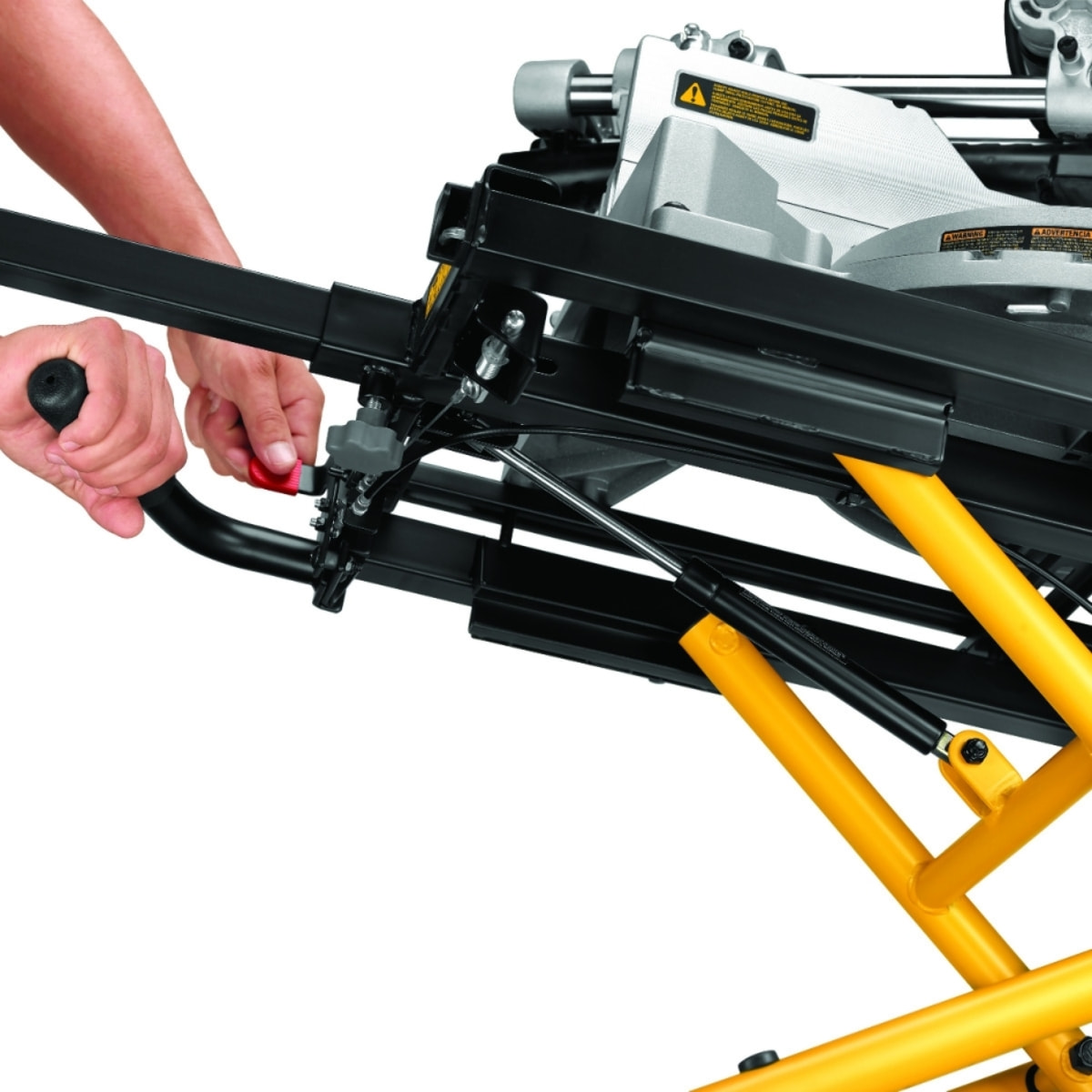 Piètement roulant pour scie à onglets - Charge max. 135 kg - DEWALT - DE7260-XJ