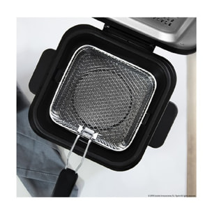 Cecotec Friteuse Électrique CleanFry Infinity 1500. 1.5 L, Jusqu’à 190 ºC, Cuve