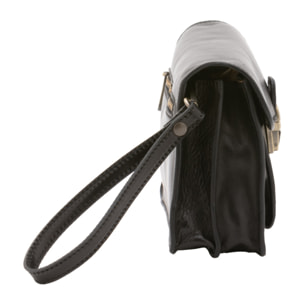 Borsa a mano  da uomo In Vera pelle Made in Italy 24x17x8 cm