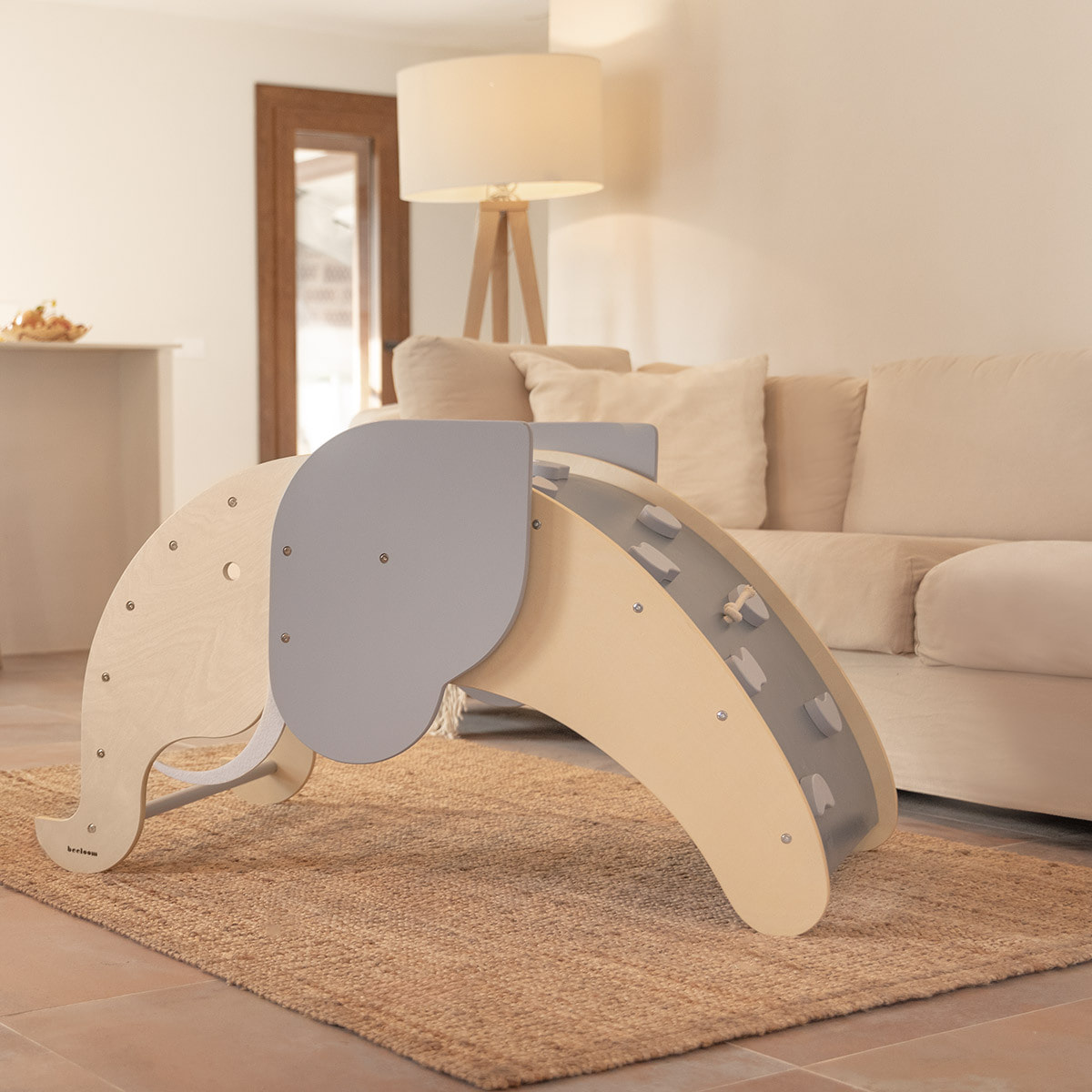 Arco de escalada plegable de madera ELEPHANT PIKLER para niños