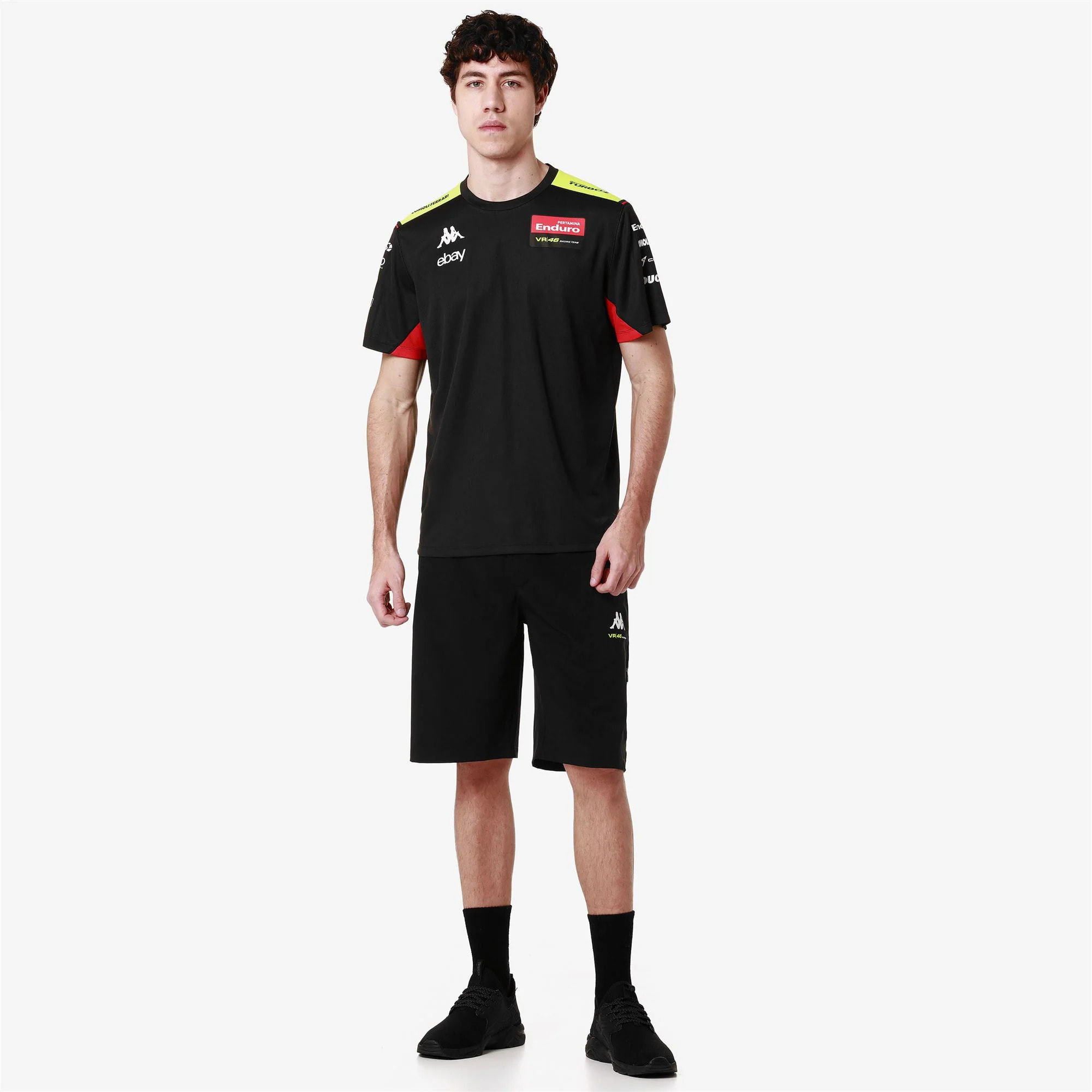 Kappa - Maglie gioco Uomo Nero - Amirymone Vr46