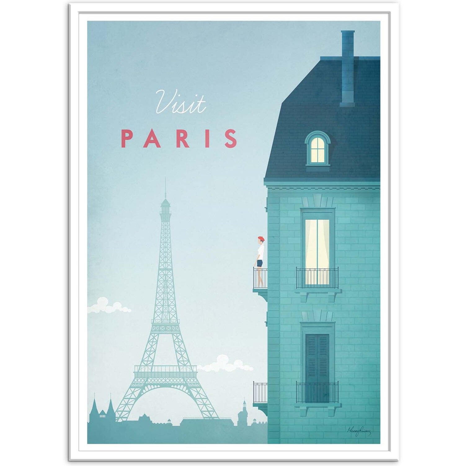 Affiche - Visit Paris - Henry Rivers
