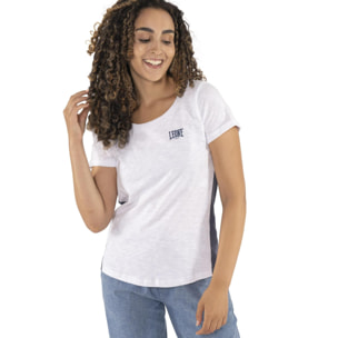 Camiseta de mujer Leone Fancy Stripes de punto
