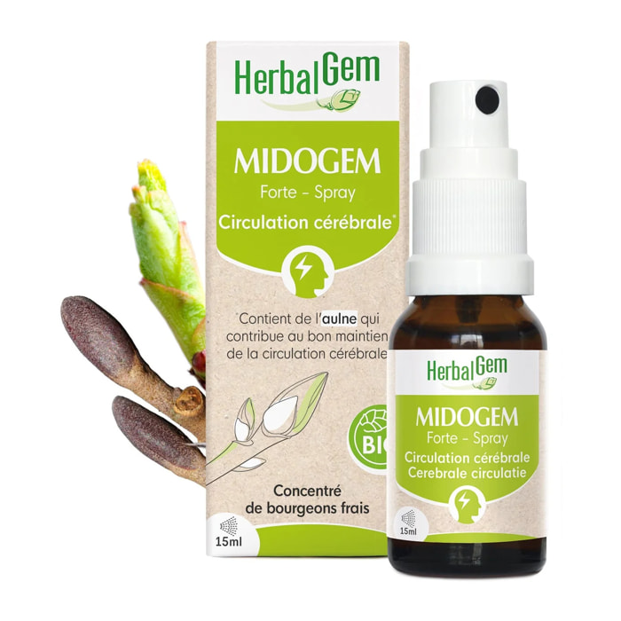 Herbalgem- MidoGem forte spray - Bio - 15 ml
